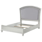 ACME Maverick Fabric & Platinum Eastern King Bed Model 21797EK