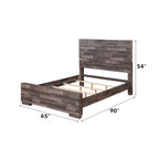 ACME Juniper Dark Cherry Queen Bed Model 22160Q