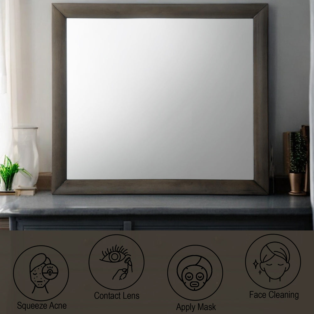 ACME Ireland Gray Oak Mirror Model 22705