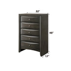 ACME Ireland Gray Oak Chest Model 22707