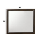 ACME Merveille Espresso Mirror Model 22874