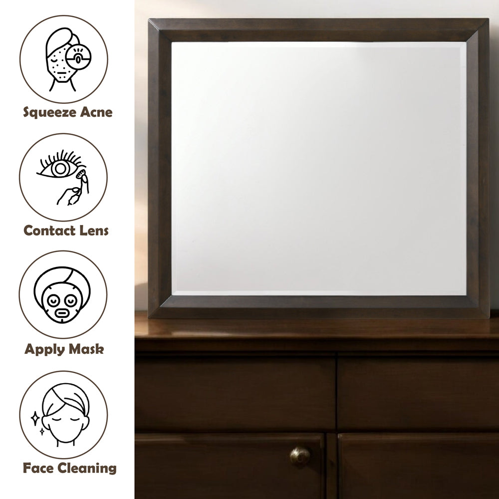 ACME Merveille Espresso Mirror Model 22874