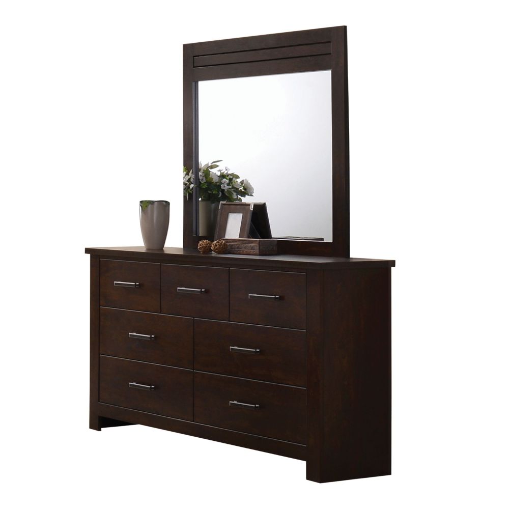 ACME Panang Mahogany Mirror Model 23374
