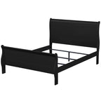 ACME Louis Philippe Black Eastern King Bed Model 23727EK