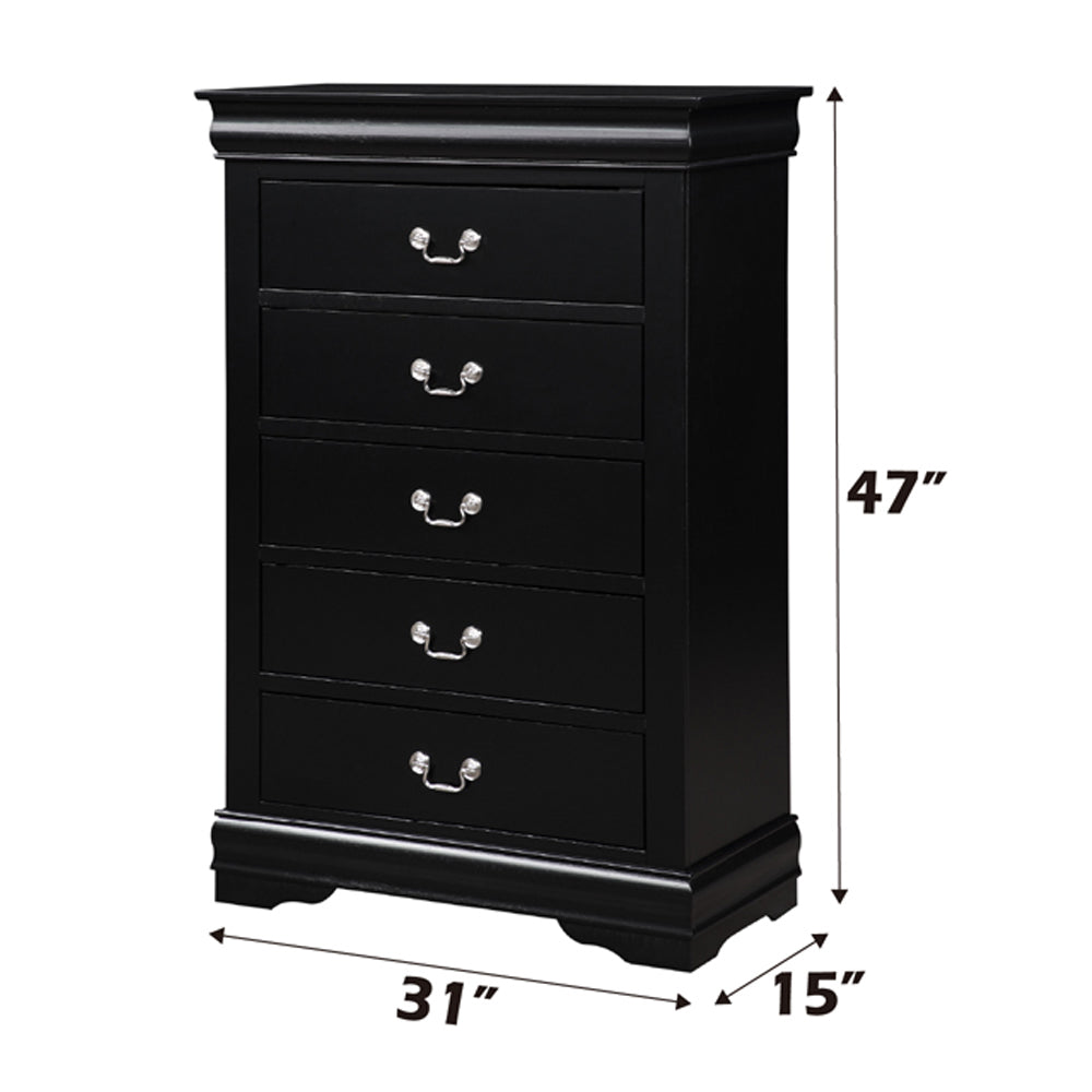 ACME Louis Philippe Black Chest Model 23736