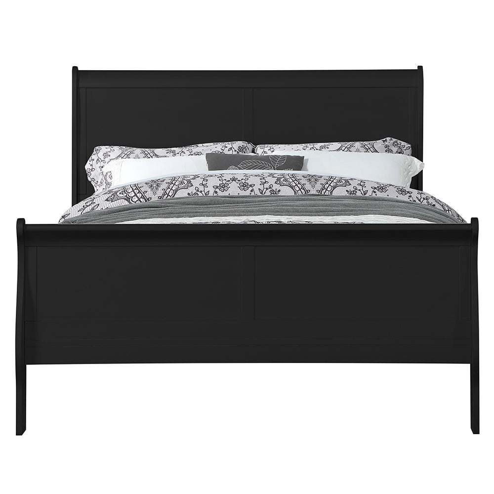 ACME Louis Philippe Black Twin Bed Model 23740T