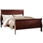 ACME Louis Philippe Cherry Twin Bed Model 23760T