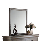 ACME Louis Philippe Antique Gray Mirror Model 23864