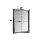 ACME Louis Philippe Antique Gray Mirror Model 23864