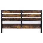 ACME Juvanth Rustic Oak & Black Eastern King Bed Model 24247EK