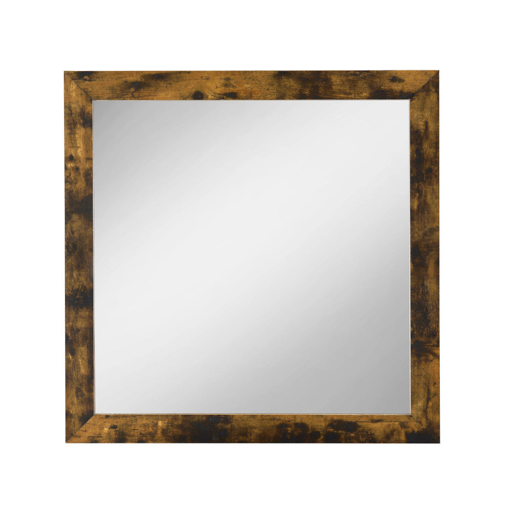 ACME Juvanth Rustic Oak Mirror Model 24264