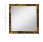 ACME Juvanth Rustic Oak Mirror Model 24264