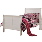 ACME Louis Philippe III White Full Bed Model 24510F