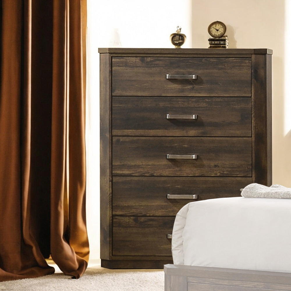 ACME Elettra Rustic Walnut Chest Model 24856