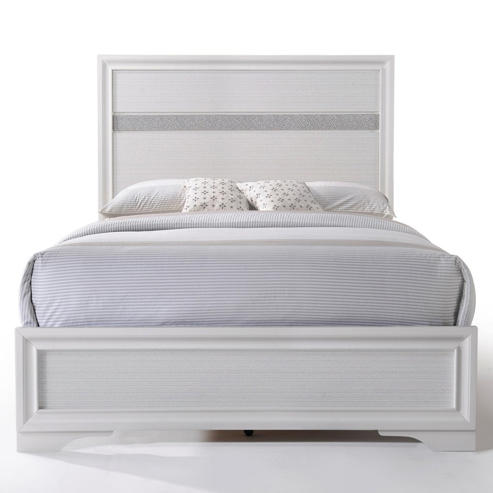 ACME Naima White Full Bed Model 25765F
