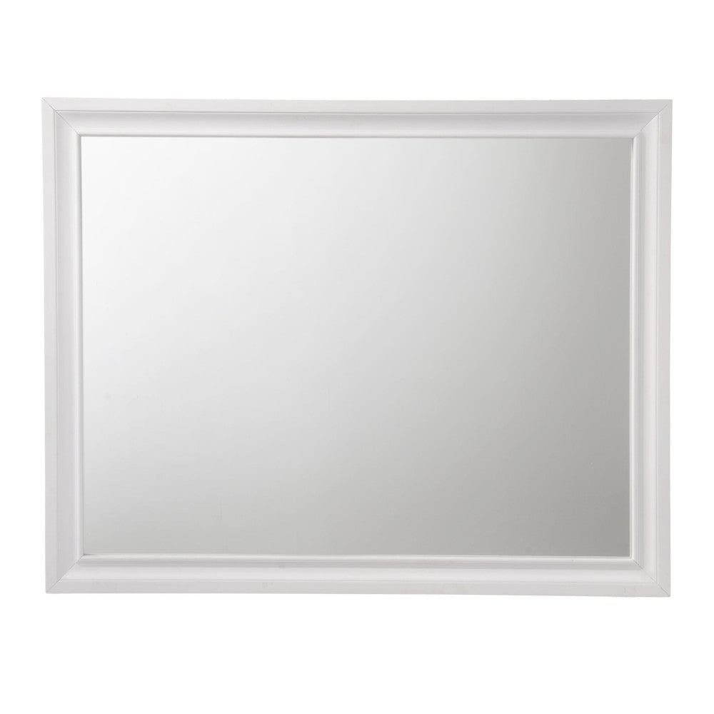 ACME Naima White Mirror Model 25774