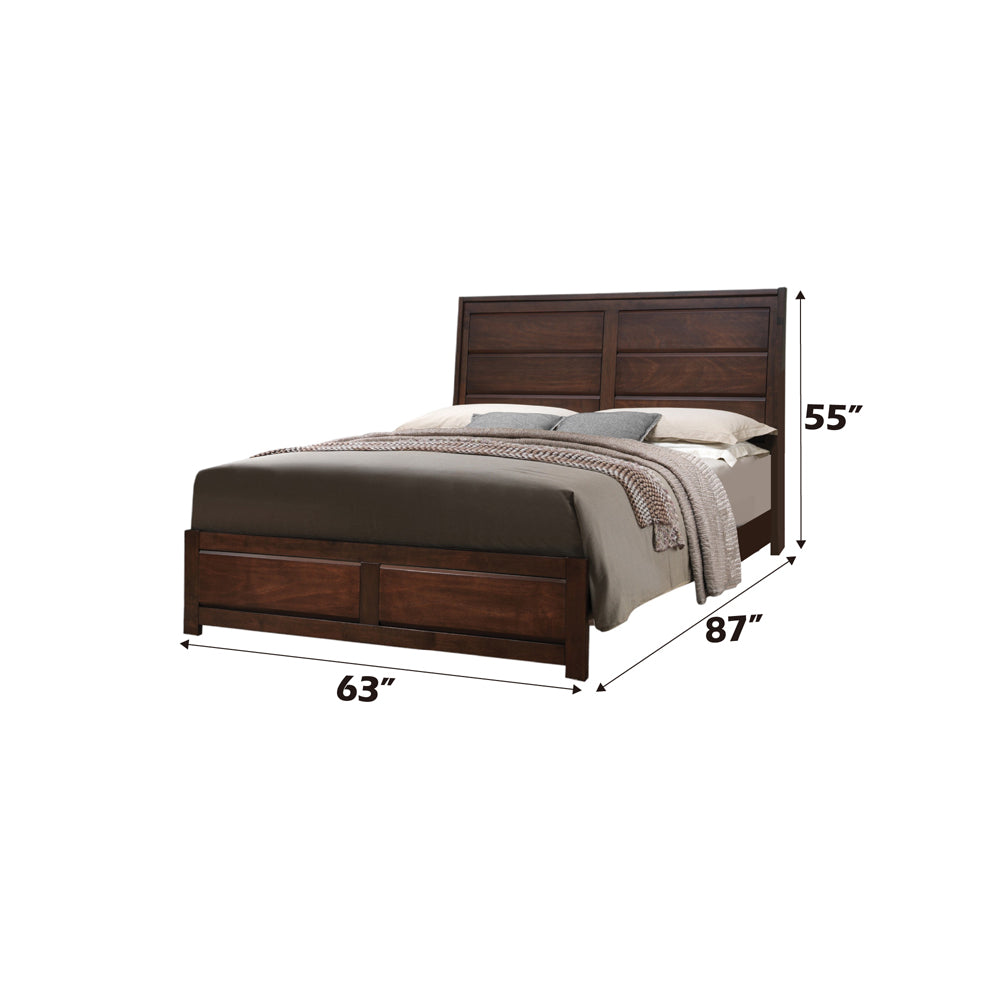 ACME Oberreit Walnut Queen Bed Model 25790Q
