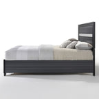 ACME Naima Black Queen Bed with Storage Model 25900Q