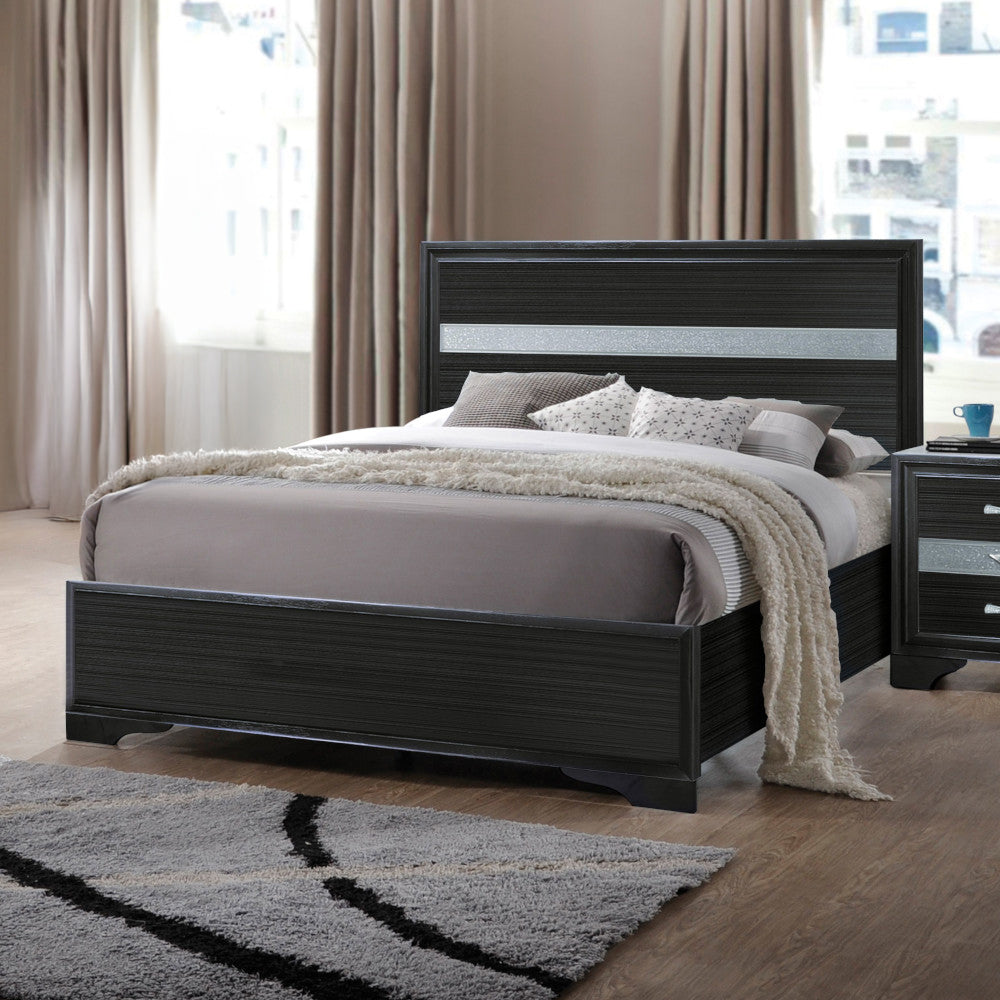 ACME Naima Black Twin Bed Model 25910T