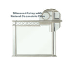 ACME Varian Mirrored & Sliver Mirror Model 26154