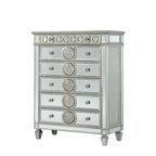 ACME Varian Mirrored & Sliver Chest Model 26156
