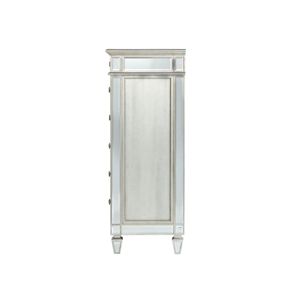 ACME Varian Mirrored & Sliver Chest Model 26156