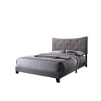 ACME Venacha Gray Fabric Queen Bed Model 26360Q