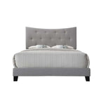 ACME Venacha Gray Fabric Queen Bed Model 26360Q