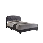 ACME Tradilla Gray Fabric Queen Bed Model 26370Q