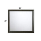 ACME Soteris Antique Gray Mirror Model 26544