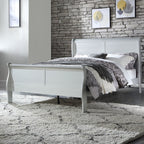 ACME Louis Philippe Platinum Eastern King Bed Model 26727EK