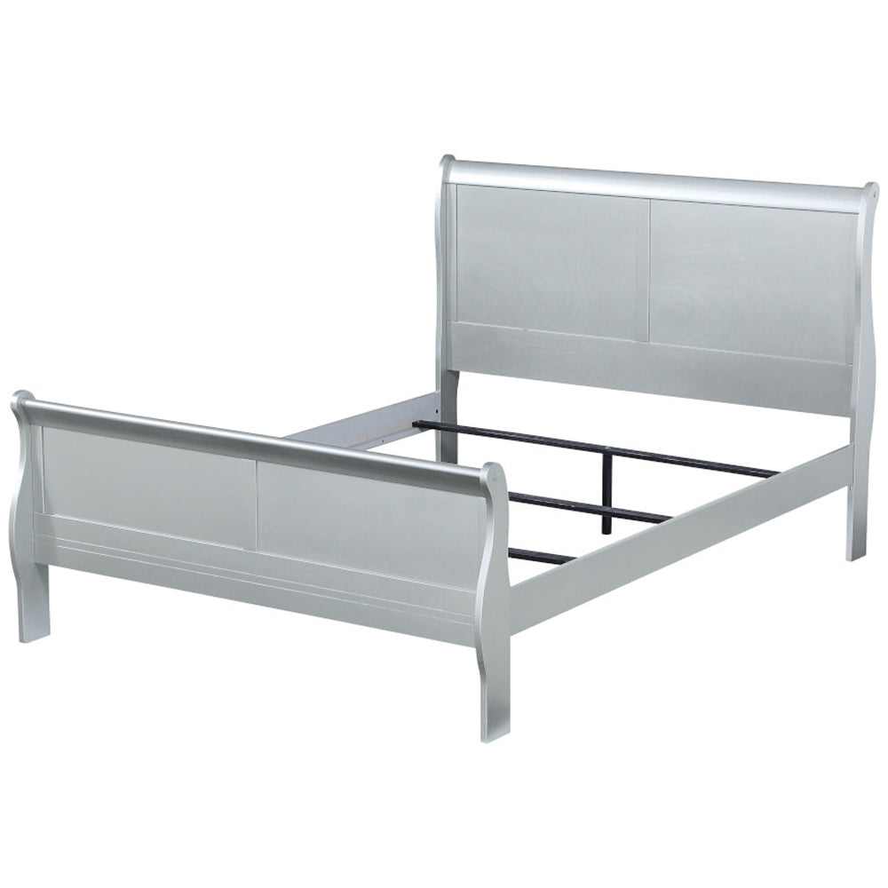 ACME Louis Philippe Platinum Eastern King Bed Model 26727EK