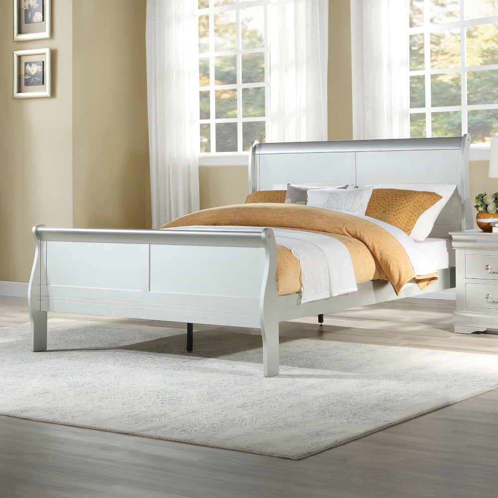 ACME Louis Philippe Platinum Queen Bed Model 26730Q
