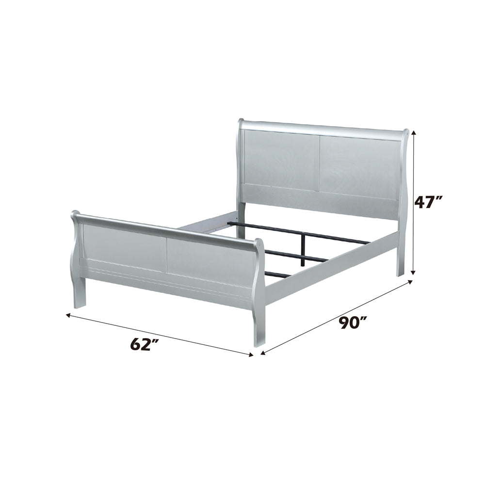 ACME Louis Philippe Platinum Queen Bed Model 26730Q