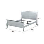 ACME Louis Philippe Platinum Queen Bed Model 26730Q