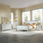 ACME Louis Philippe Platinum Queen Bed Model 26730Q