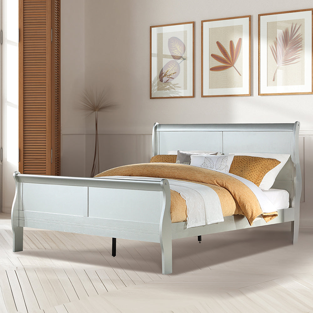 ACME Louis Philippe Platinum Twin Bed Model 26740T