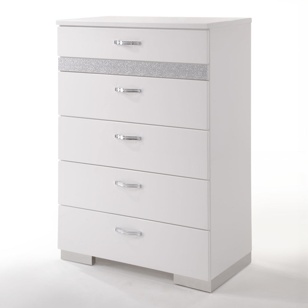ACME Naima II White High Gloss Chest Model 26776