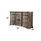 ACME Northville Antique Silver Dresser Model 26938