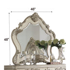 ACME Ragenardus Antique White Mirror Model 27014