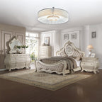 ACME Ragenardus Antique White Mirror Model 27014