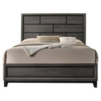 ACME Valdemar Weathered Gray Queen Bed Model 27050Q