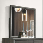 ACME Valdemar Weathered Gray Mirror Model 27054