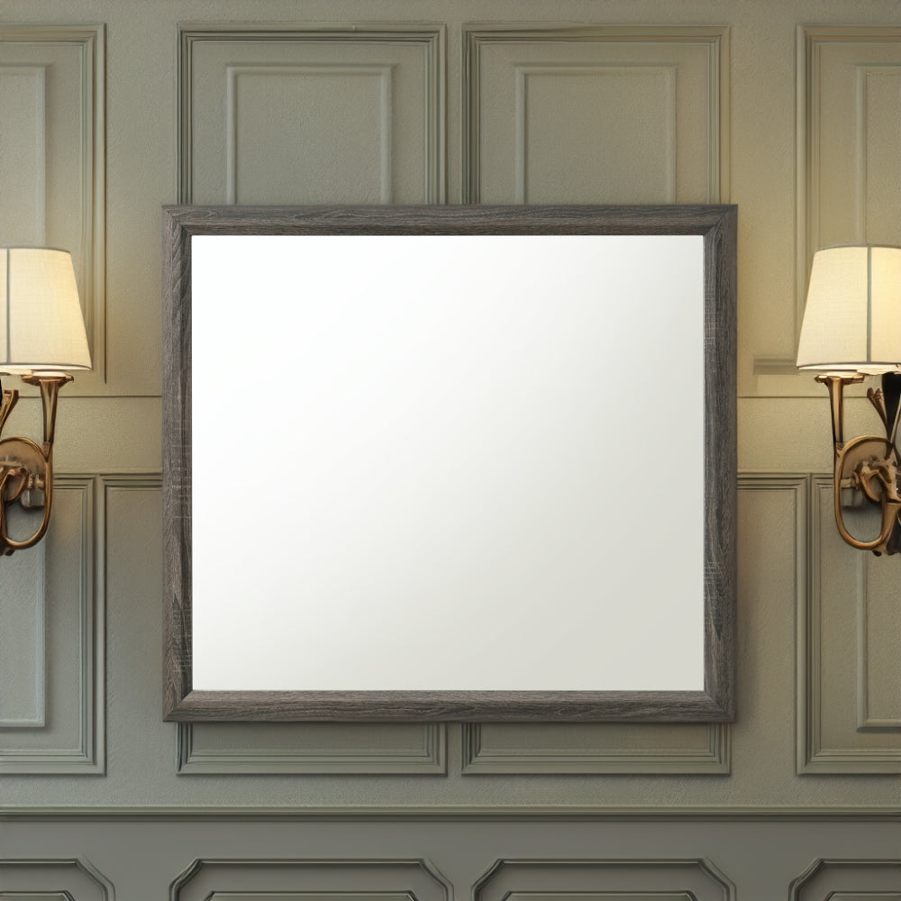 ACME Valdemar Weathered Gray Mirror Model 27054