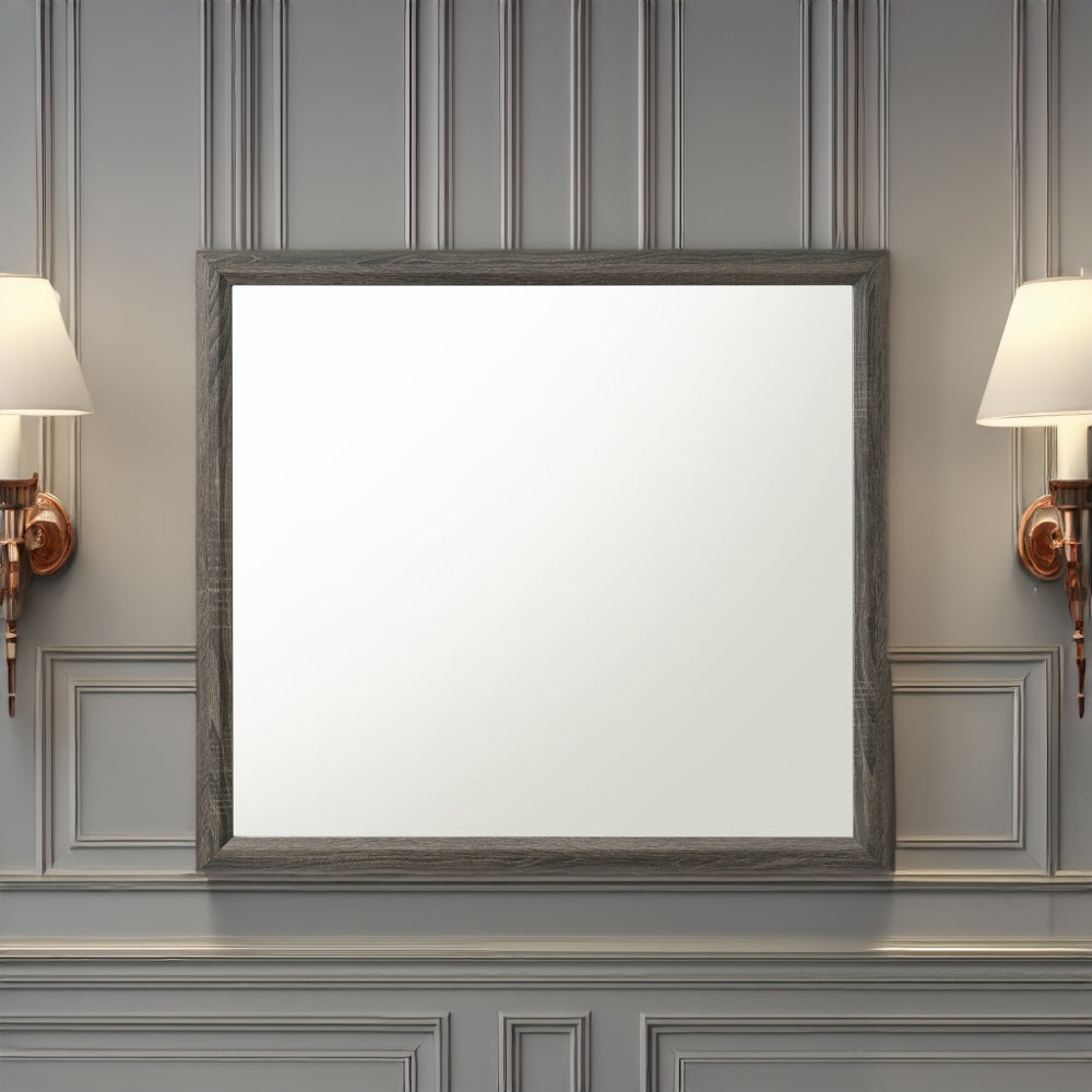ACME Valdemar Weathered Gray Mirror Model 27054