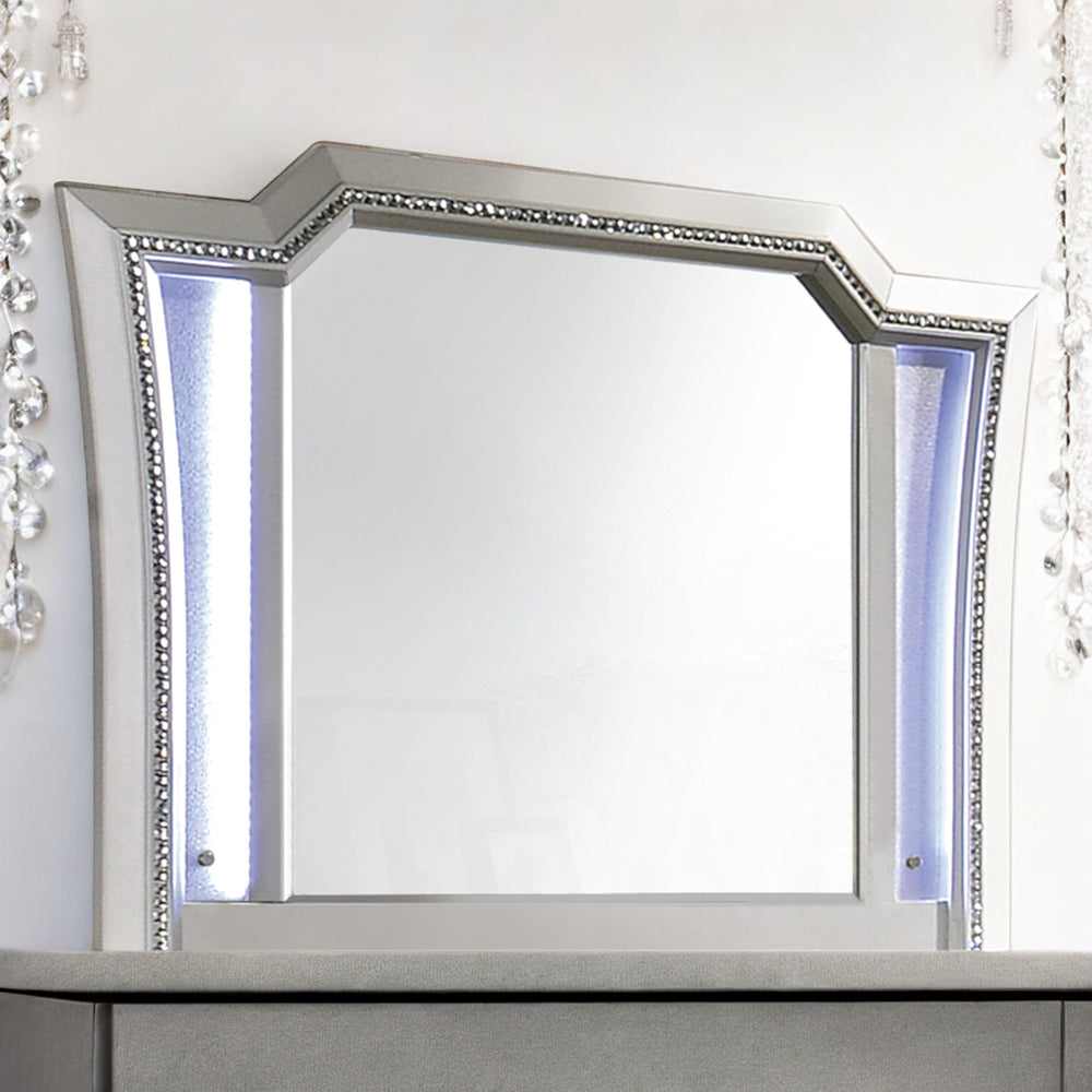 ACME Kaitlyn LED & Champagne Mirror with LED Model 27234