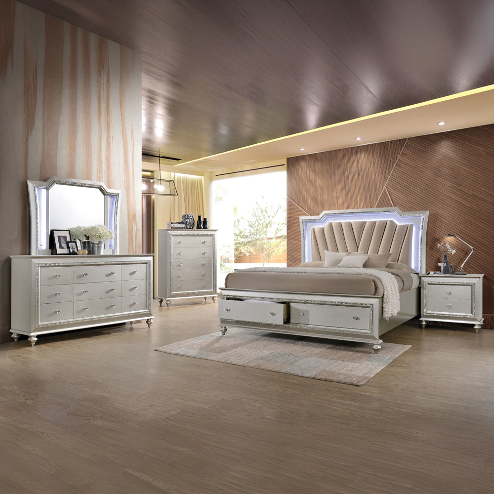 ACME Kaitlyn Champagne Chest Model 27236