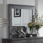 ACME Vidalia Rustic Gray Oak Mirror Model 27324