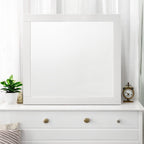 ACME Chelsie White Mirror Model 27394