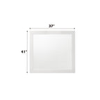 ACME Chelsie White Mirror Model 27394